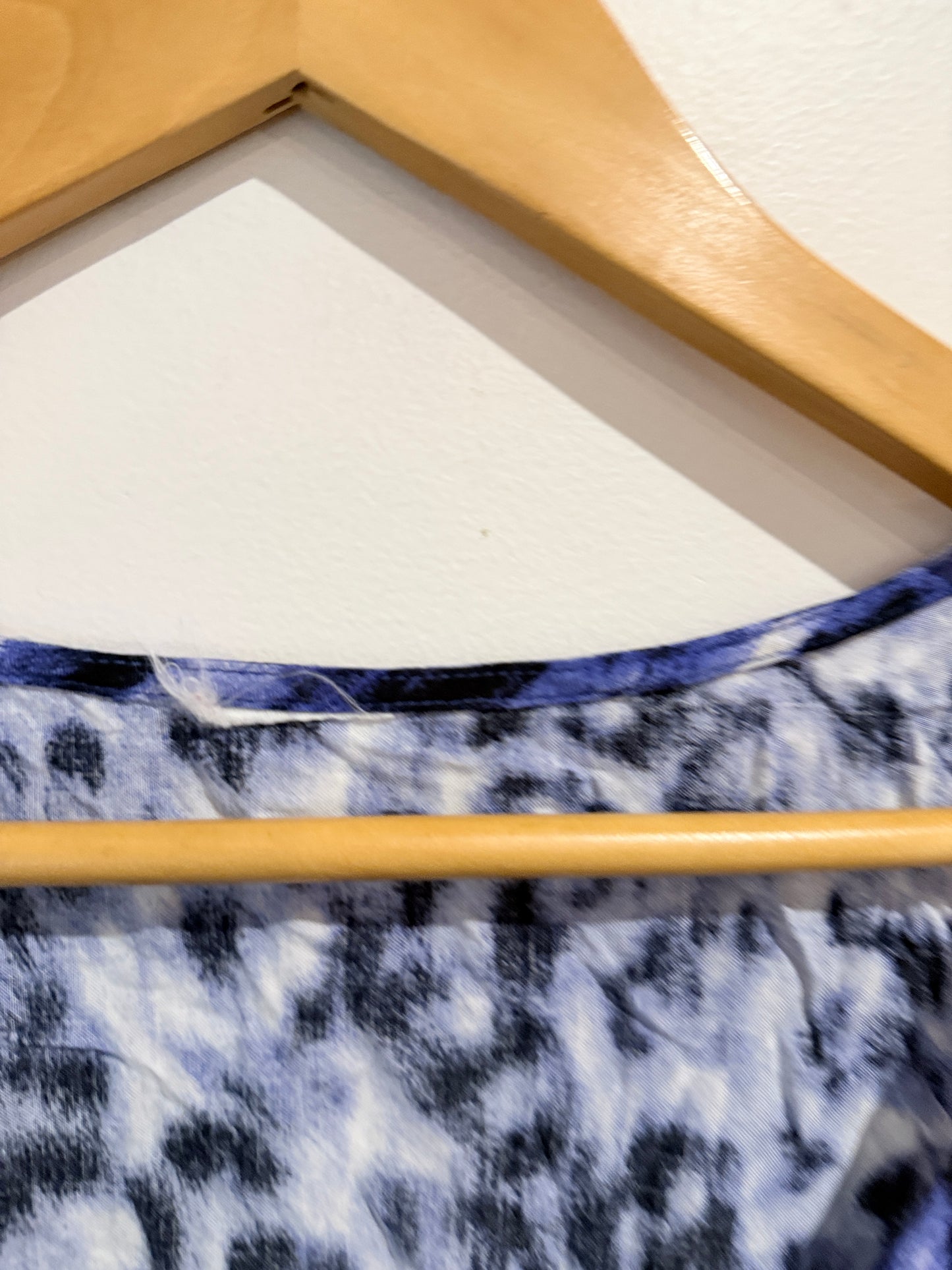 Animal Print Viscose Dress - 45cm u/arm