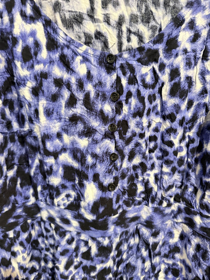 Animal Print Viscose Dress - 45cm u/arm