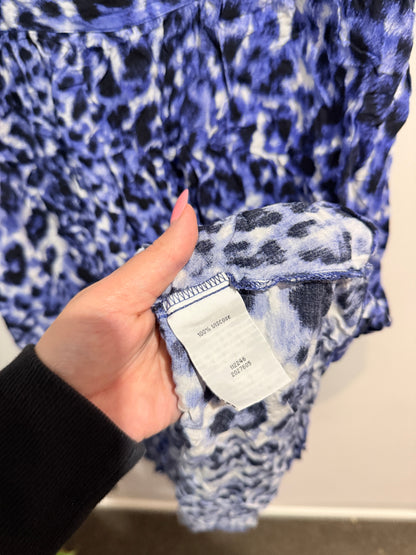 Animal Print Viscose Dress - 45cm u/arm