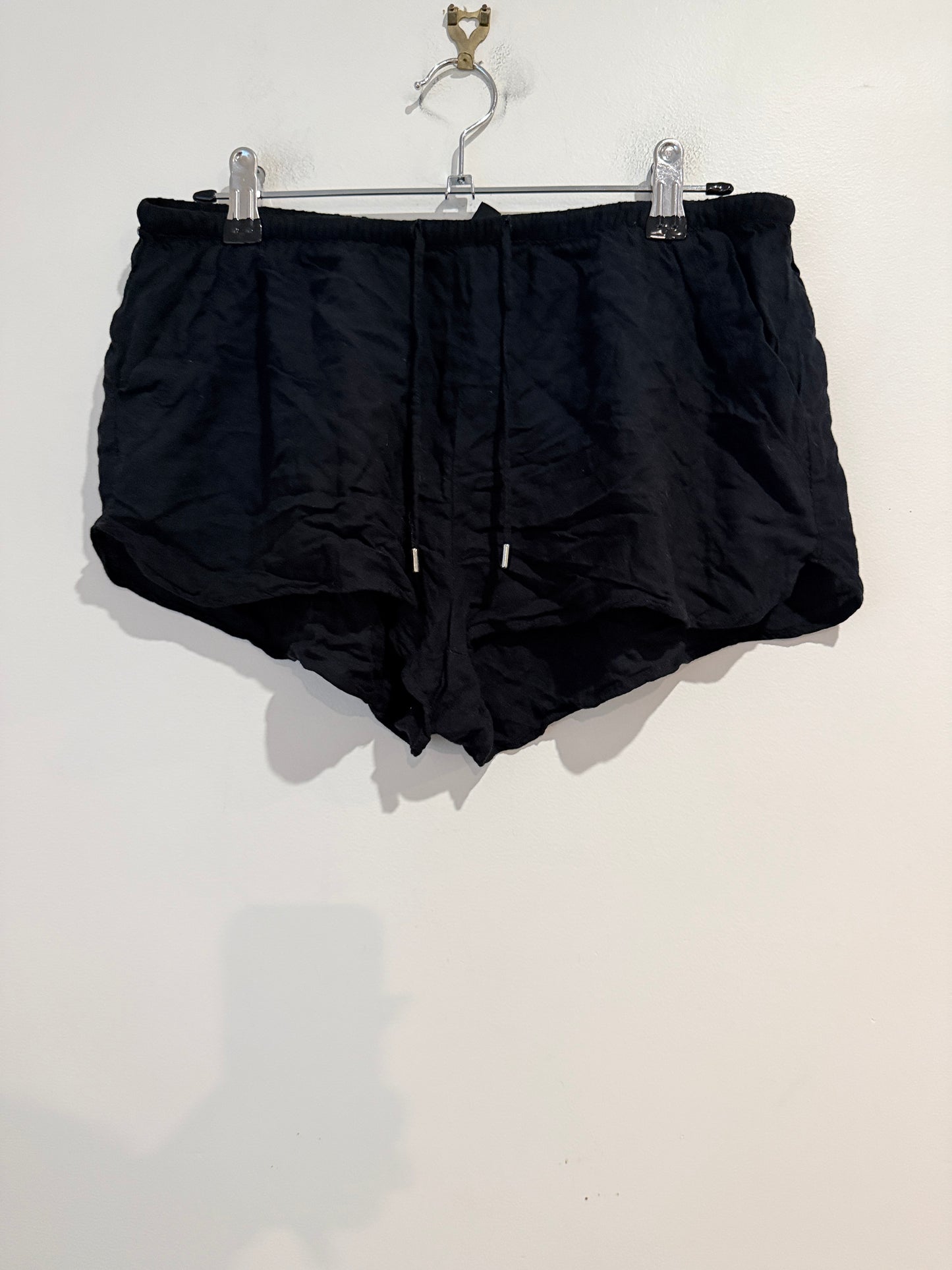 Divided (H&M) Black Drawstring Shorts - 14