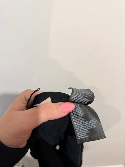 Divided (H&M) Black Drawstring Shorts - 14