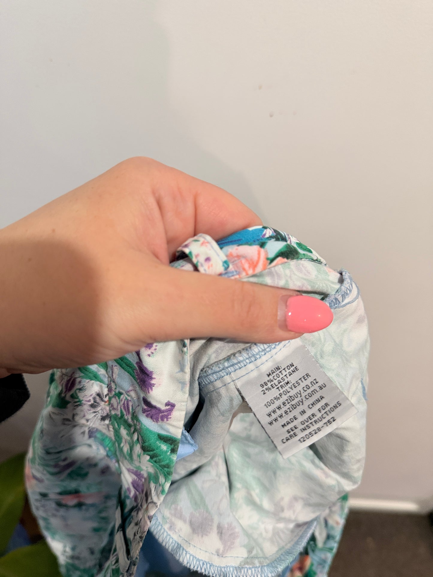 Emerge Floral Print Pants - Size 14