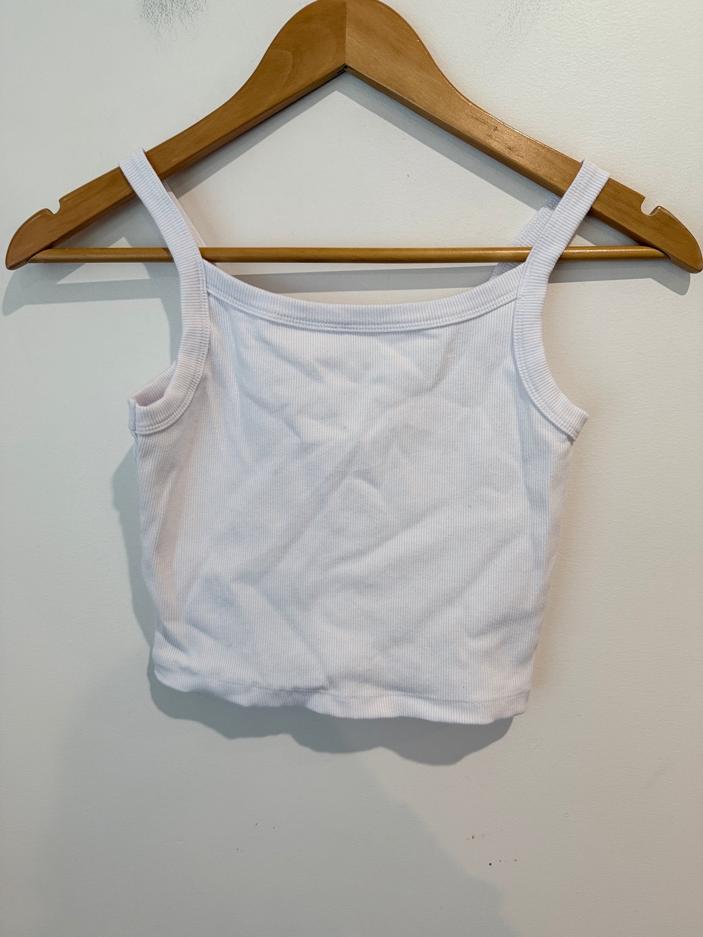 Switch Girls Ribbed Tank Top - White - Size 10