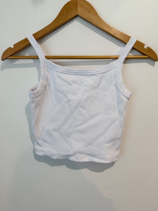 Switch Girls Ribbed Tank Top - White - Size 10