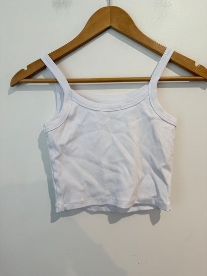 Switch Girls Ribbed Tank Top - White - Size 10