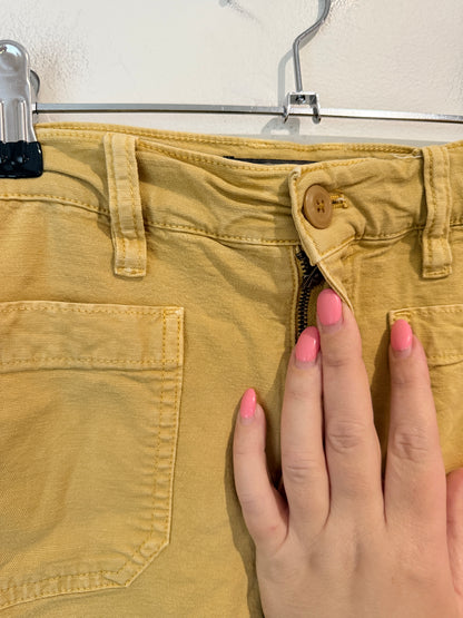 Point Sur Wide Leg Pants - Mustard Yellow - Size 24 / 66cm Waist