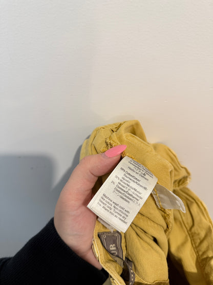 Point Sur Wide Leg Pants - Mustard Yellow - Size 24 / 66cm Waist
