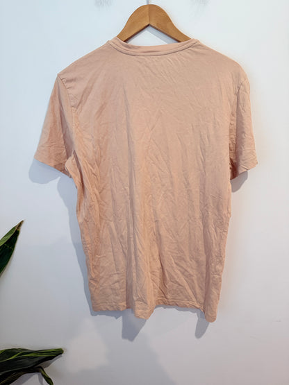 Working Style Basic T-Shirt - Beige - Size L