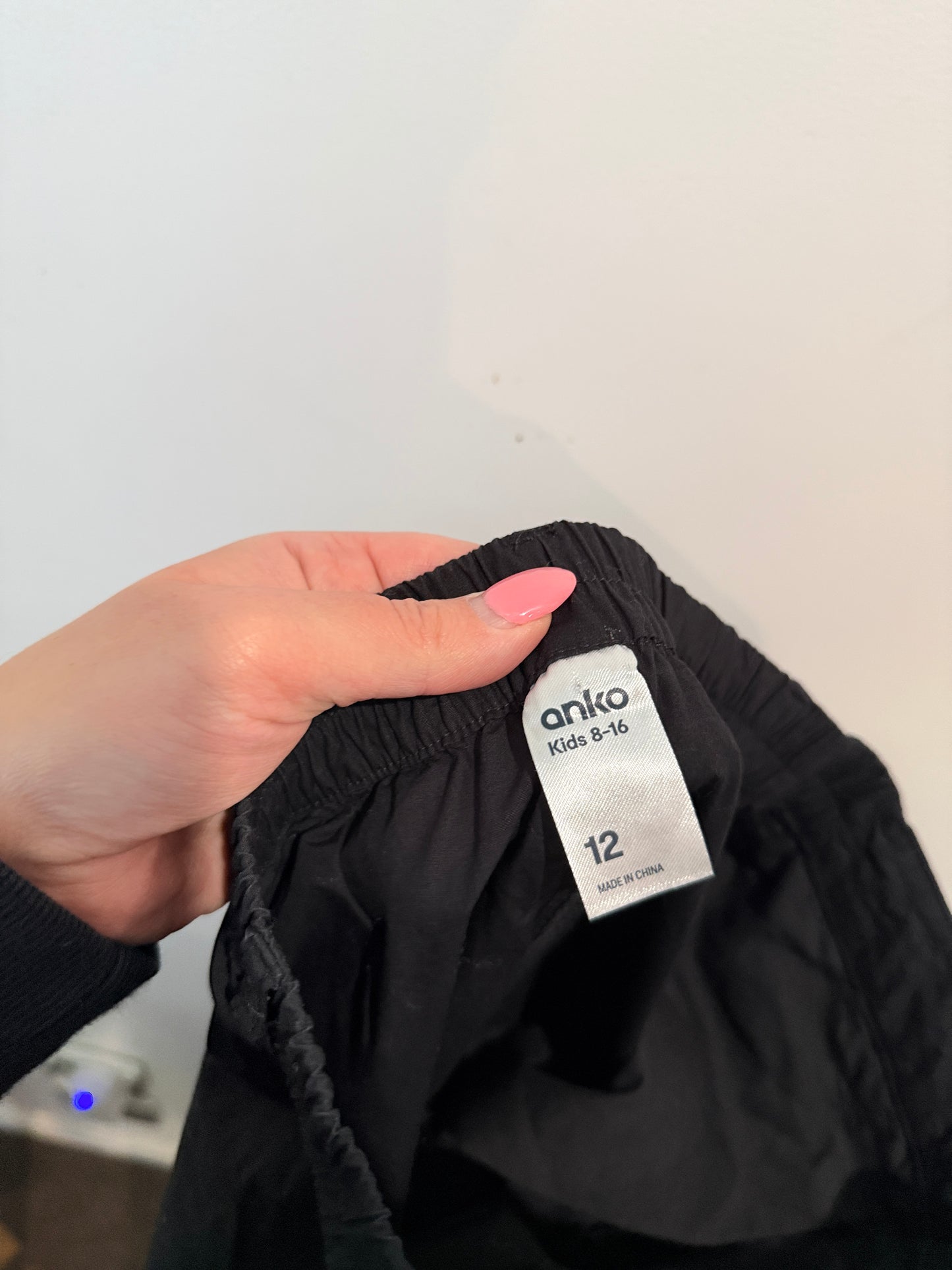 Anko Kids Cargo Pants - Black - Size 12