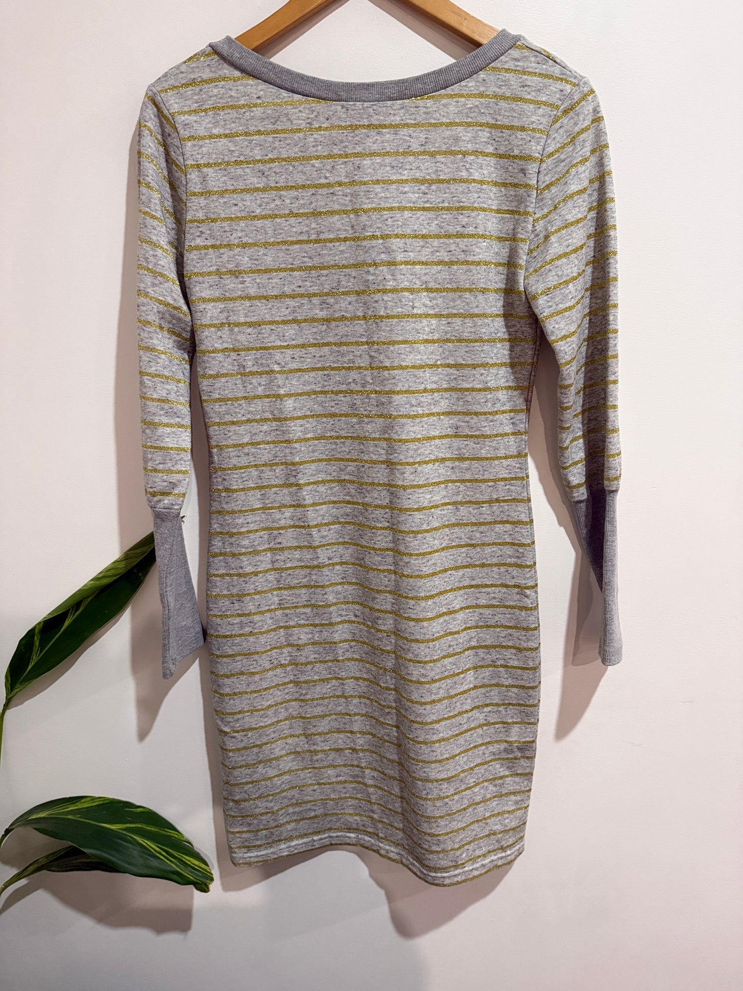 Charlo Gold Dust Trick Dress - Size 8 RRP $149
