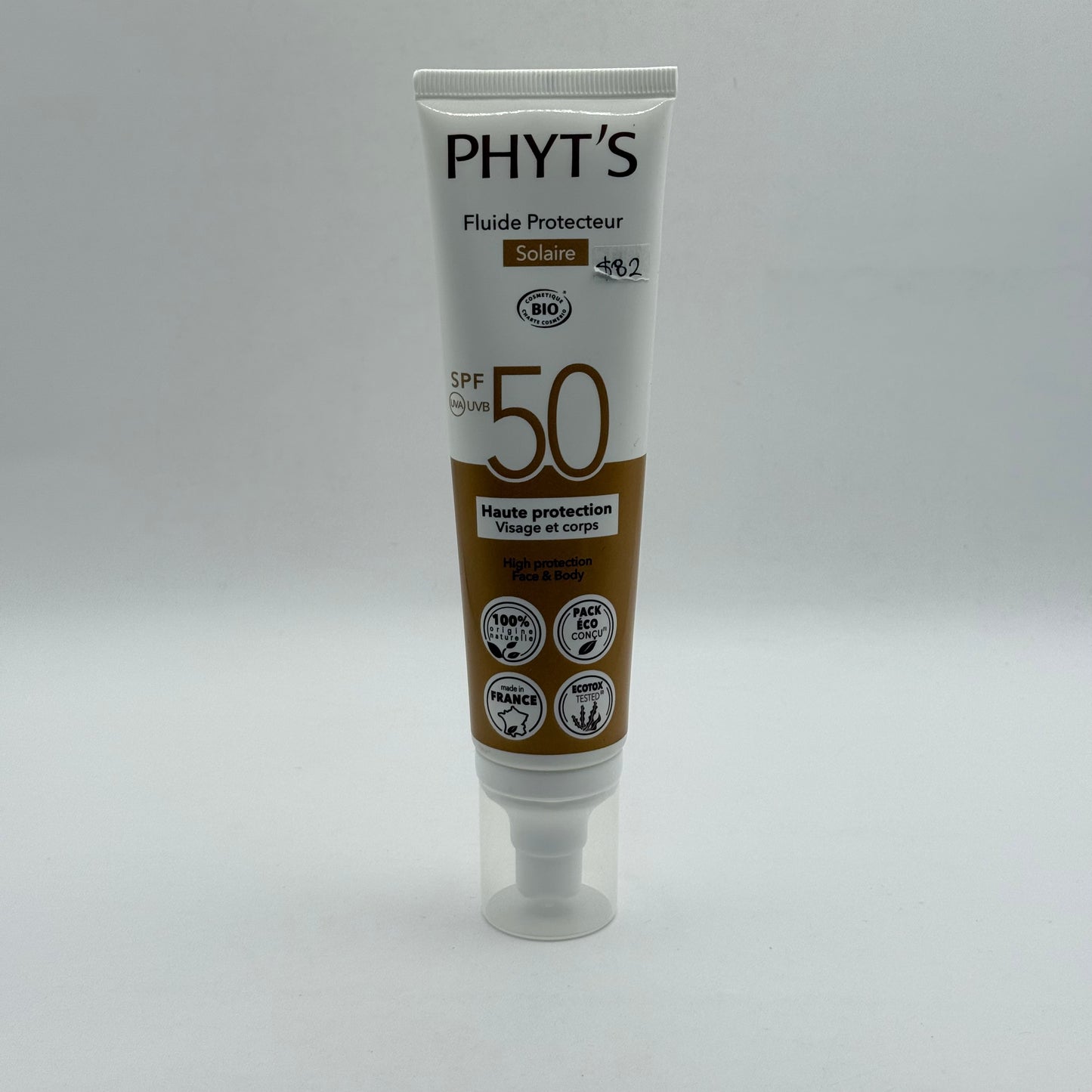 Phyt's Organic SPF 50 Sunscreen Fluid 100ml