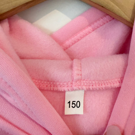 Pink K-Pop Demon Hunters Like Theme Graphic Hoodie - Size 7-9y