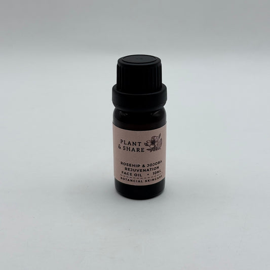 Plant & Share Rosehip & Jojoba Rejuvenation Face Oil 10ml