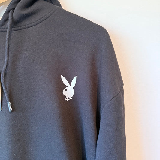 Playboy Regular Fit Hoodie Black - Size S
