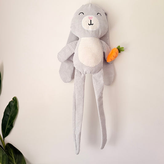 Plush Bunny Soft Toy with Carrot