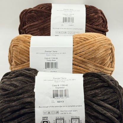 Premier Parfait Chunky Yarn Bundle (3 x 100g Skeins)