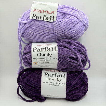 Premier Parfait Chunky Yarn Bundle (3 x 100g Skeins)
