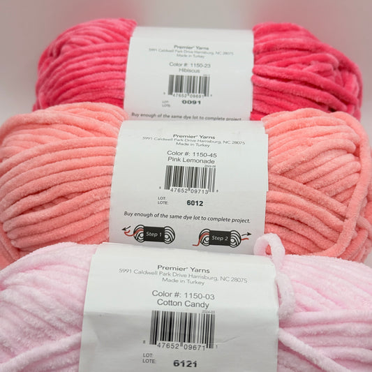 Premier Parfait Chunky Yarn Trio (3 x 100g Skeins)