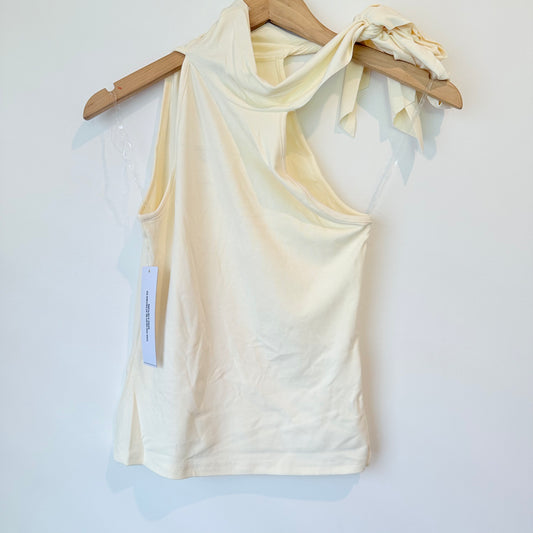 Princess Polly Mathias Top - Cream - Size 8