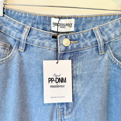Princess Polly Ramos Low Rise Jeans - Denim - Size 8