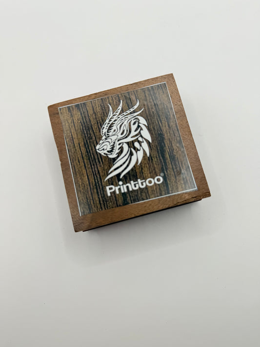 Printtoo wooden dragon head stamp - decorative stamps home&living materials