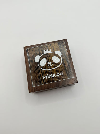 Printtoo wooden panda stamp - scrapbooking & stamping kits stationery