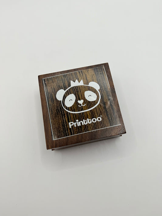 Printtoo wooden panda stamp - scrapbooking & stamping kits stationery