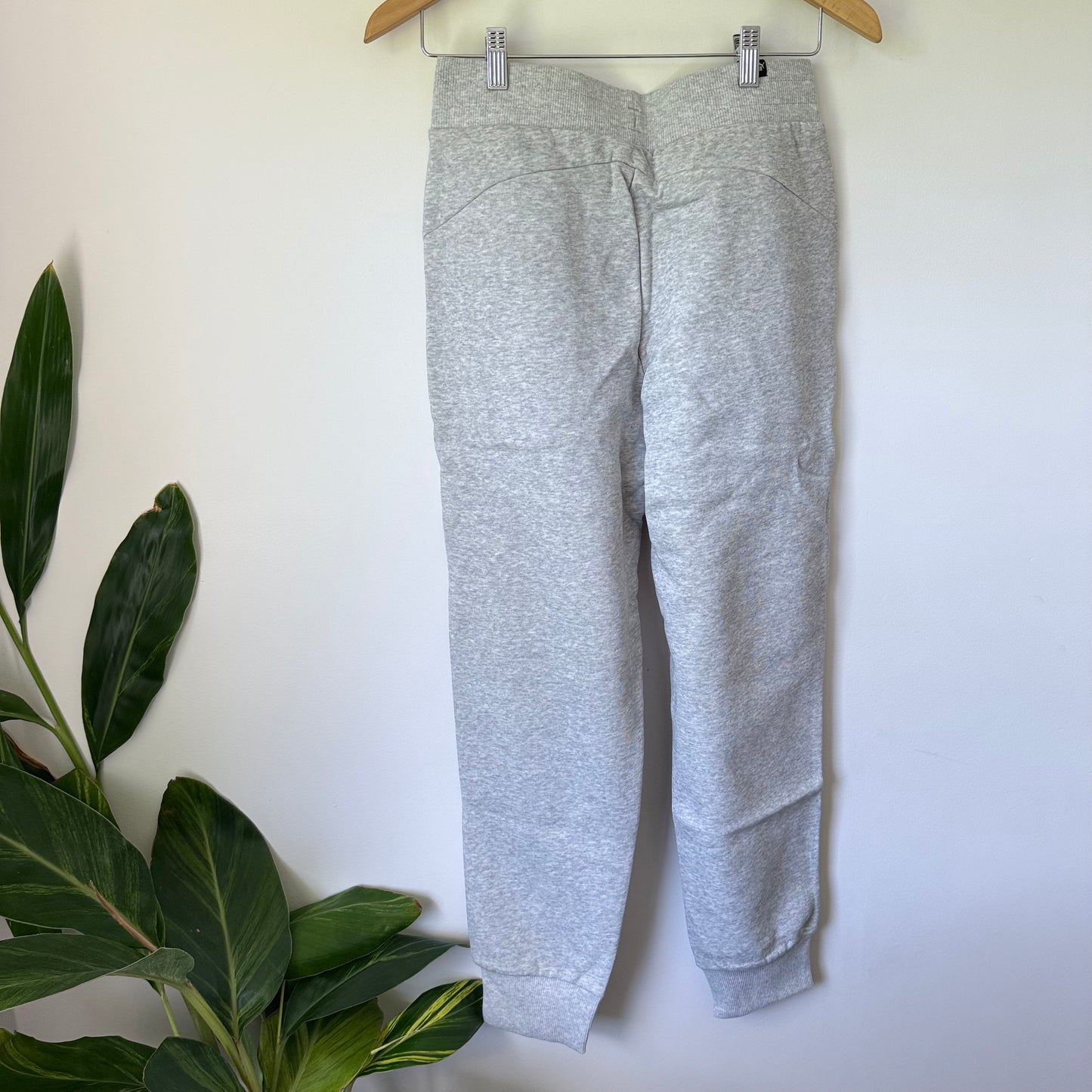 Puma Essential Sweat Pants Closed FL W Light Gray Heather Size S