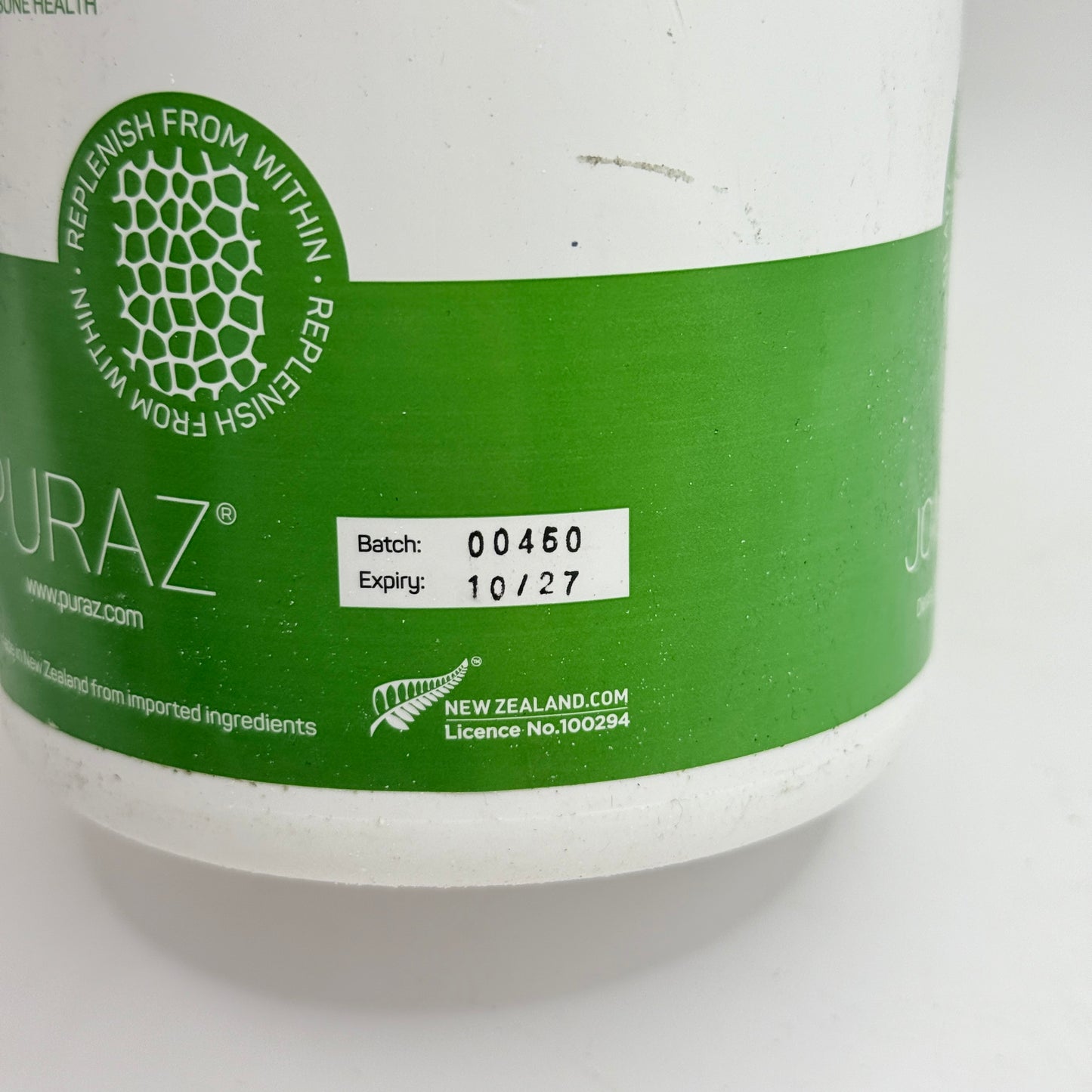 Puraz PRO-D Joint Health Collagen Powder - 338g