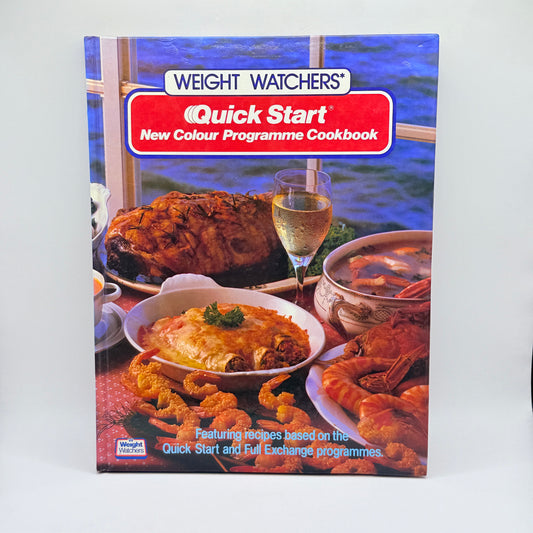 Vintage Weight Watchers Quick Start New Colour Programme Cookbook