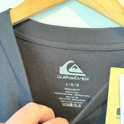 Quiksilver Big Clicker Long Sleeve T-Shirt Black