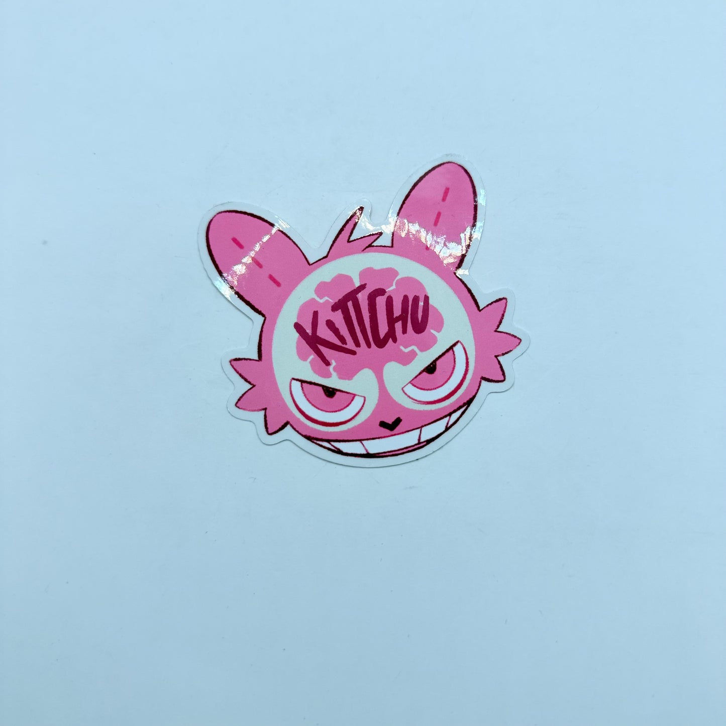 Quirky Kittchu Character Decal