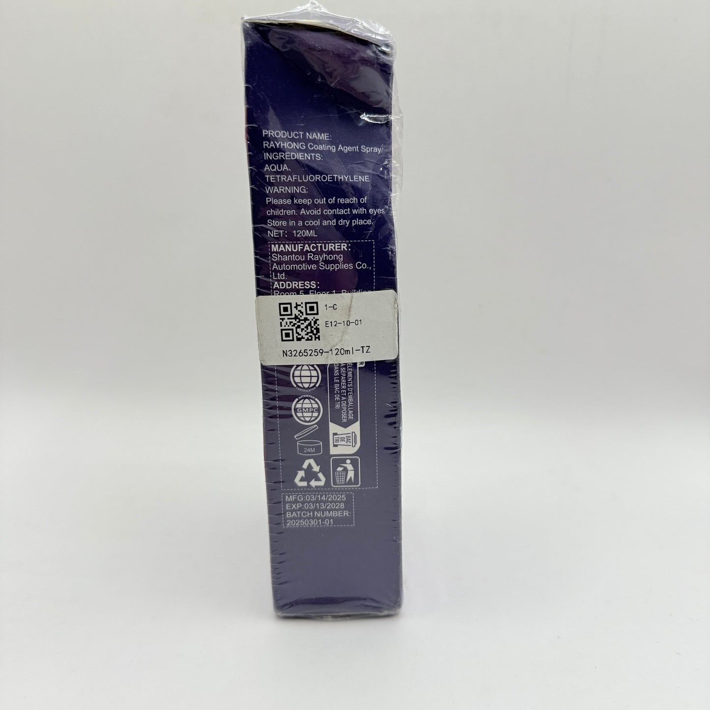 RAYHONG Nanotechnology Spray Coating Agent (120ml)