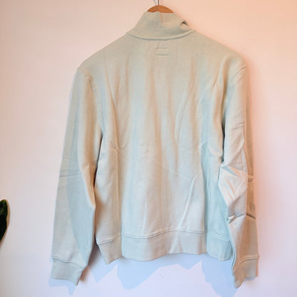 RVCA Matcha Slouched Zip Thru Sweatshirt Light Green