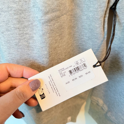 RVCA TTY League Classic Crew Sweatshirt Grey - Size L / 12