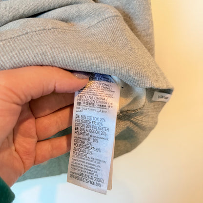 RVCA TTY League Classic Crew Sweatshirt Grey - Size L / 12