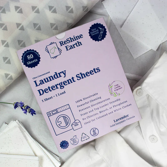 Reshine earth laundry detergent sheets — 80 washes - laundry detergent from google - original photo home&living