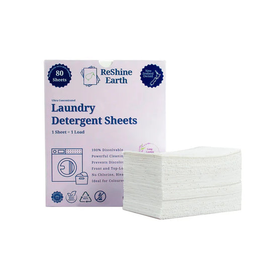 Reshine earth laundry detergent sheets — 80 washes - laundry detergent from google - original photo home&living