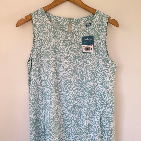 Ripskirt Hawaii Sleeveless Midi Dress