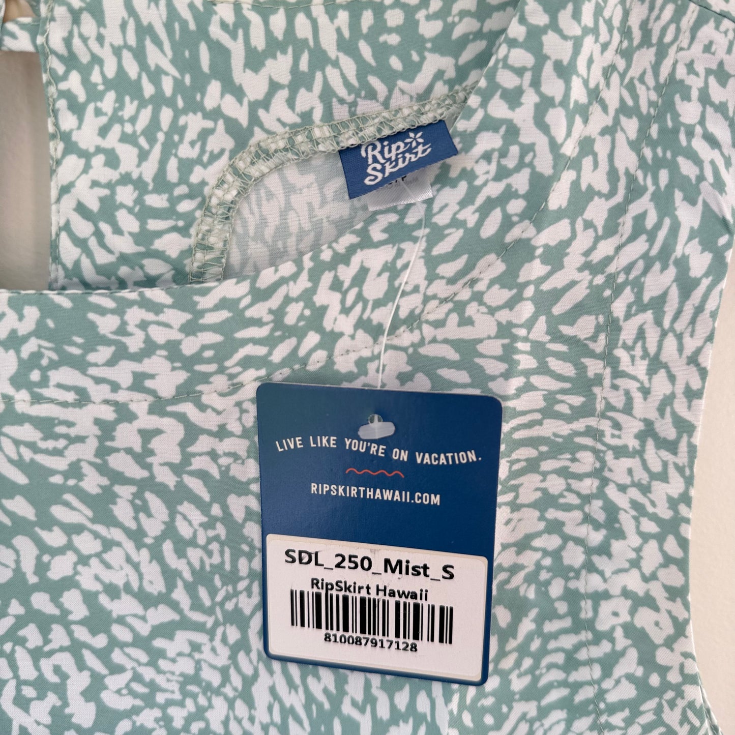 Ripskirt Hawaii Sleeveless Midi Dress