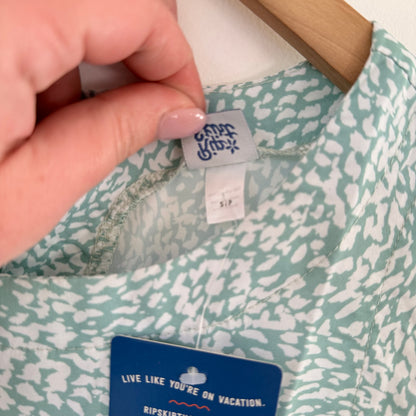 Ripskirt Hawaii Sleeveless Midi Dress