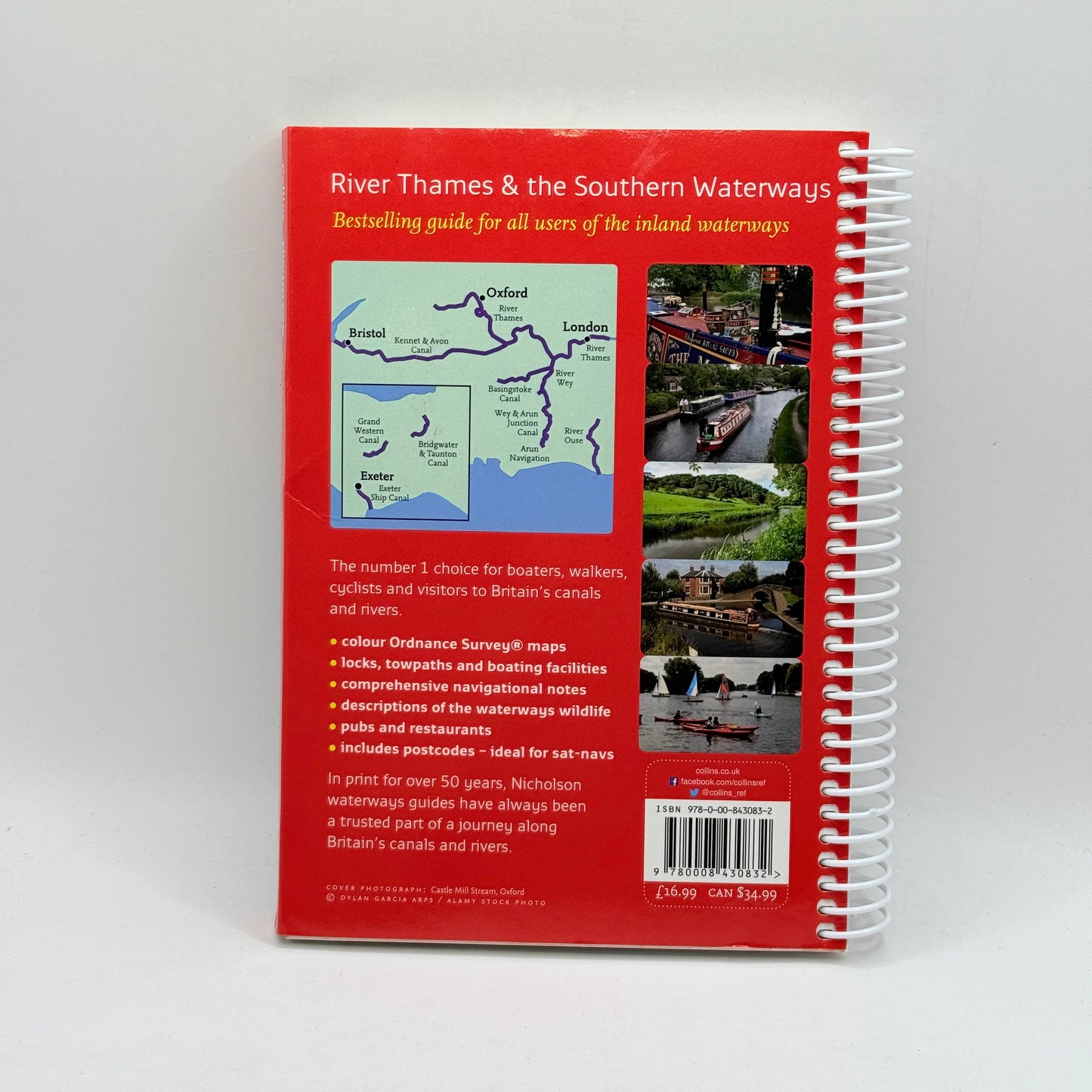River Thames & the Southern Waterways Guide 7 by Collins Nicholson