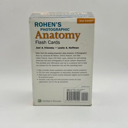 Rohen's Photographic Anatomy Flash Cards by Joel A. Vilensky & Leslie A. Hoffman
