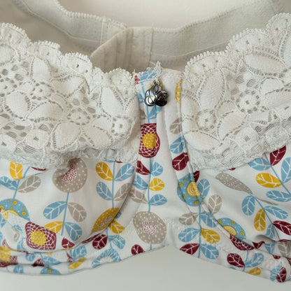 Rose thorn floral lace bra – size 14g/36g - bras special categories women’s apparel