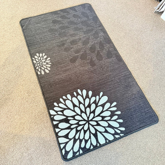 Runner mat - floral print - rugs original photo - what’s new home&living materials