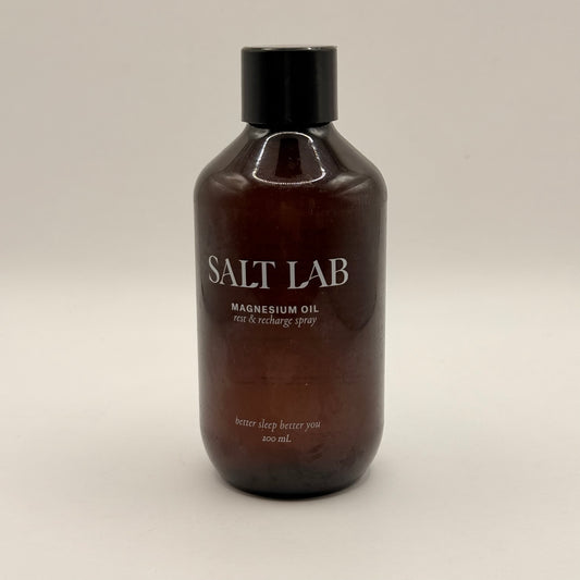 SALT LAB Magnesium Oil Rest & Recharge Spray Refill 200ml  Deep Sleep & Muscle Relief