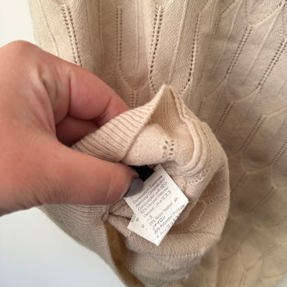 SHEIN Knitted Camisole Top Beige - Size L