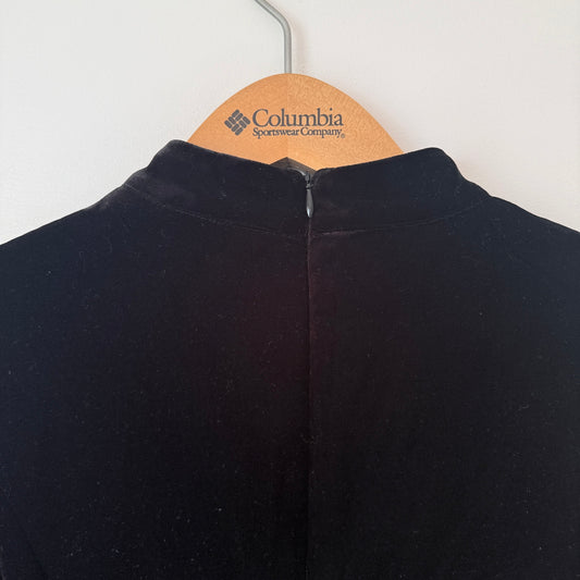 SHX Studio Black Long Sleeve Midi Dress (Size Small)