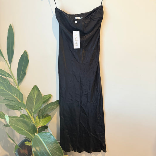 SNDYS Angel Strapless Dress - Black - Size 10