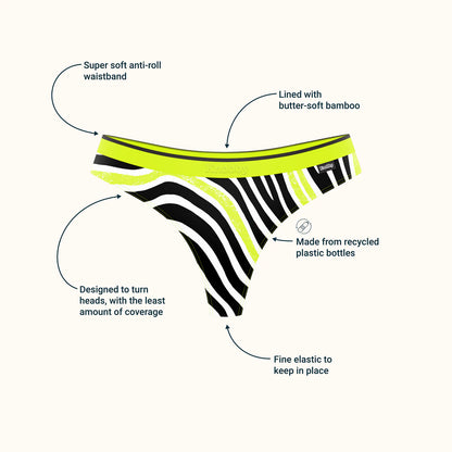 Knobby Simply Ze Best G-String Thong Underwear - Size 16